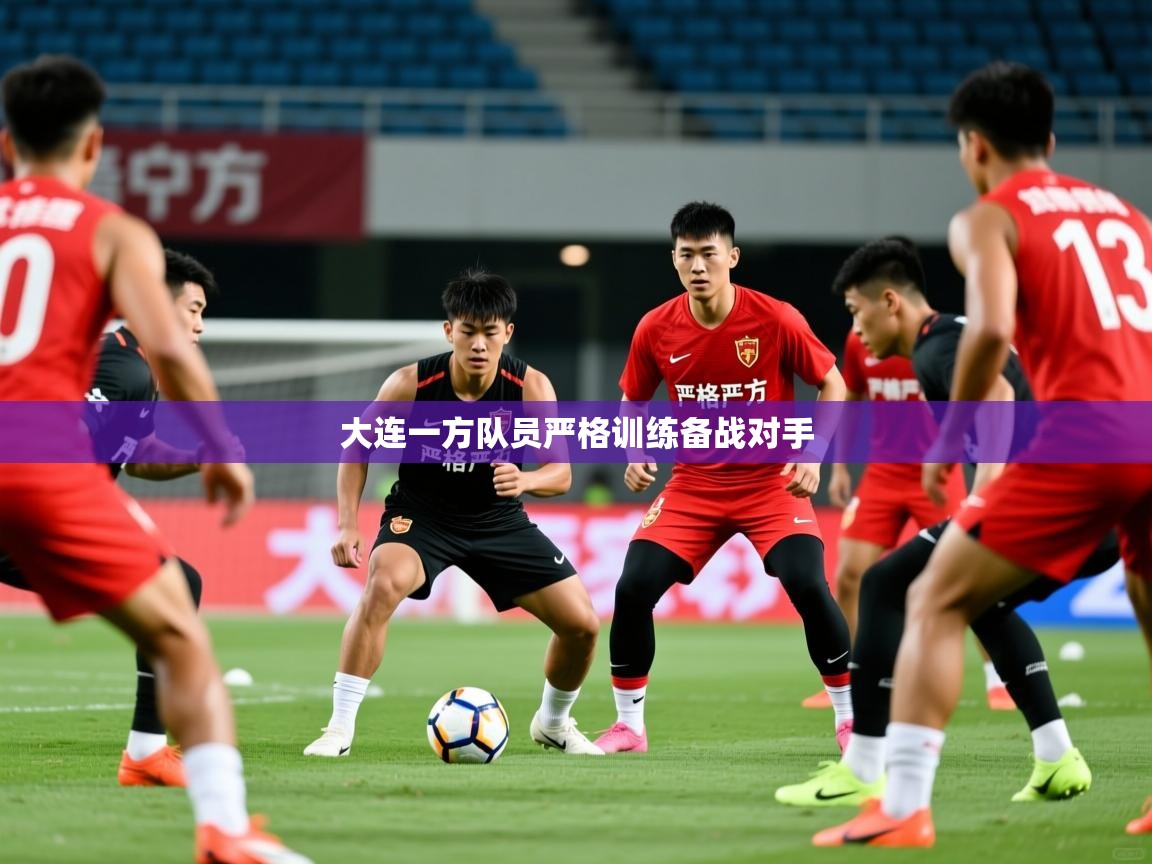 大连一方队员严格训练备战对手