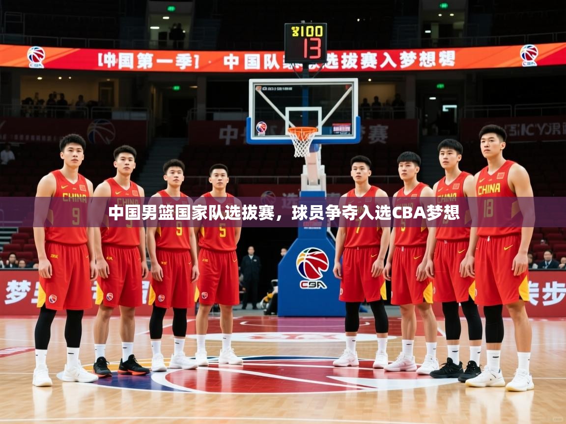 中国男篮国家队选拔赛，球员争夺入选CBA梦想