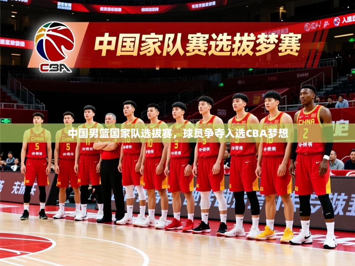 中国男篮国家队选拔赛，球员争夺入选CBA梦想